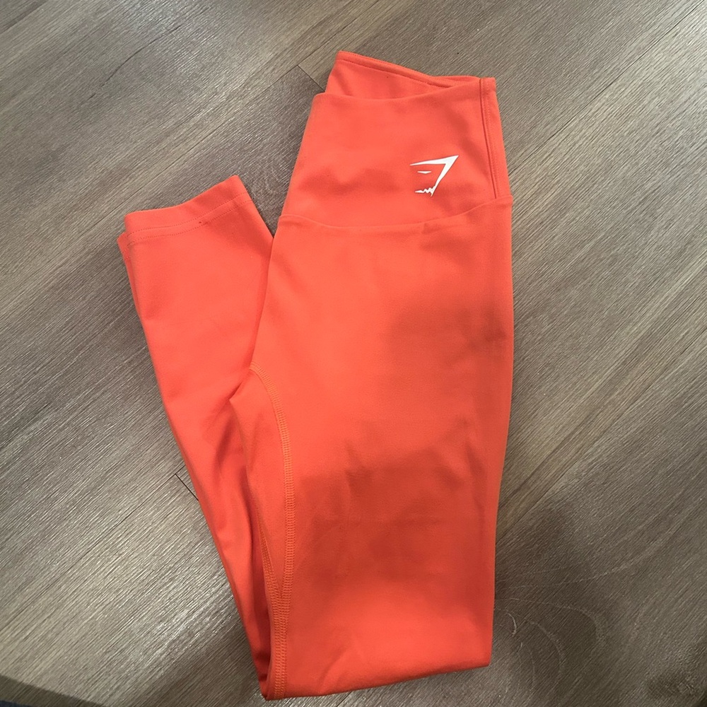 Gymshark Vibrant Coral 7/8 Leggings